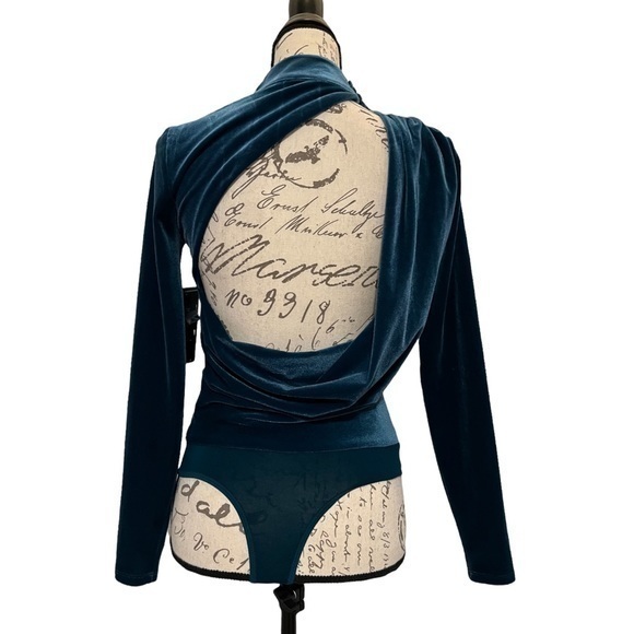 Marciano jules bodysuit feel the teal size XS - Picture 2 of 7